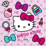 Procos Hello Kitty komplet papirnatih prtičkov – 2-slojni, 33x33 cm, 20 kosov | Shoptok.si