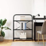  Polica Crni hrast 80 x 30 x 109 cm Konstruirano drvo | shoptok.hr