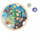 Janod Drvene puzzle Opažanja/ nauči vreme i godišnja doba/ bašta | ePonuda.com