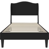  Krevetna konstrukcija Crna 90 x 200 cm Umjetna koža | shoptok.hr
