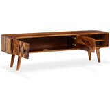 Maison Chic TV omarica - TV stojalo - Televizijska omarica trden palisander 140x30x40 cm, (21701158) | Shoptok.si