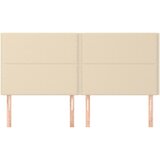  Uzglavlje krem boje 180x5x118/128 cm tkanina | Eponuda.ba