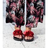 D/CEO Gemre Red flip-flops with decorative upper Caggio | Shoptok.si