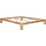 Furnova Posteljni okvir iz trdne hrastovine 160x200 cm, (21939171) | Shoptok.si