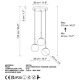 Opviq orbıtal 15 14006 crni luster | ePonuda.com