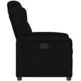  Naslonjač od tkanine crni | shoptok.hr
