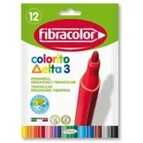 Flomasteri 12/1 trouglasti fibracolor 10333sw012se ( 97/02581 )