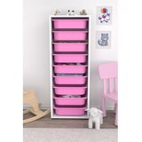 Hanah home višenamenska polica zola 9N white pink | ePonuda.com