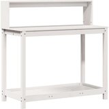  za sadnju s policama bijeli 108x50x109 5 cm od borovine | shoptok.hr