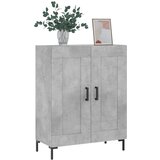  Komoda siva boja betona 69,5x34x90 cm od konstruiranog drva | shoptok.hr