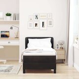 vidaXL Box Spring Postelja z Vzmetnico Črna 80x200 cm Velvet, (22081111) | Shoptok.si