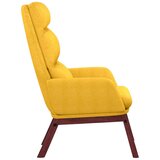  Stolica za opuštanje od tkanine boja senfa | shoptok.hr