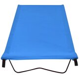  Kreveti za kampiranje 2 kom 180x60x19 cm tkanina i čelik plavi | shoptok.hr