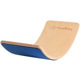 MeowBaby Drsna ravnotežna deska za otroke ® Montessori 80x30 cm, ravnotežna deska s flisom, modra, (20734427) | Shoptok.si