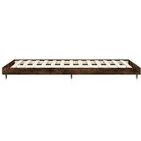  Okvir kreveta bez madraca dimljena boja hrasta 90x190 cm drveni | Eponuda.com