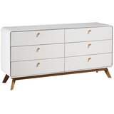 Støraa Bijela niska komoda 150x74 cm Caitlin – | shoptok.hr