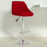  Barski stolac crvena boja vina baršunasti | shoptok.hr