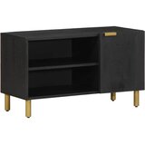 TV ormarić crni 80x33x46 cm od konstruiranog drva | shoptok.hr