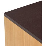 Hübsch Smeđa komoda u dekoru hrasta 140x65x35 cm Dual – | shoptok.hr