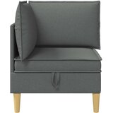  Kutna Sofa s Pohranom Tamnosiva Tkanina | Eponuda.ba