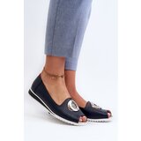 Boto Women's Pumps with Eco Leather Decoration Navy Blue Biolita | shoptok.hr