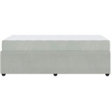  Krevetna konstrukcija Svijetlo siva 90 x 190 cm tkanina | Eponuda.com