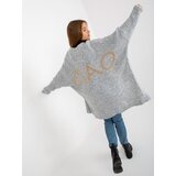 Och Bella Cardigan-TW-SW-BI-M2201.87-gray | Shoptok.si
