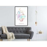  Poster - City Map: Madrid (Colour) 20x30 | shoptok.hr