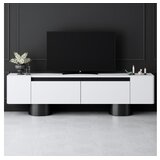 Hanah home Hanah Kućna TV komoda, boemski stil, 180x50x30 cm, bijelo-crna | Eponuda.ba