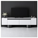 Hanah home tv polica bohem white black Cene