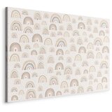  Slika - Spring - Pastel Rainbows with Hearts on a Rainy Day 30x20 Na talijanskom platnu | shoptok.hr
