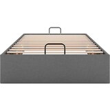 vidaXL okvir za krevet bez madraca tamnosivi 80x200 cm od tkanine | shoptok.hr