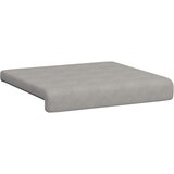  Jastučić za klupu 2 kom. Mikrovlakna Svjetlosiva Dubina 35 cm | shoptok.hr
