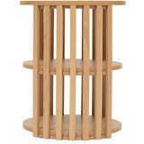 5five Noćni stočić GARDE 40x40 cm bež | Eponuda.com