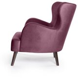 Bonami Selection Vijoličen žameten fotelj z naslonom Noemye – | Shoptok.si