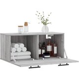  Zidni ormarić boja hrasta sonome 80x36,5x35cm konstruirano drvo | shoptok.hr