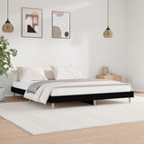 vidaXL Okvir kreveta crni 120 x 200 cm od konstruiranog drva Cijene