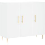  Komoda bijela 90x34x80 cm od konstruiranog drva | shoptok.hr