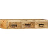 vidaXL Zidni TV ormarić 100x30x19 cm Puno grubo drvo Mango Cijene