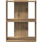 vidaXL Regal za knjige s 3 razina boja hrasta 60x30x80 cm drveni | shoptok.hr