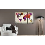  Slika na plutenoj podlozi - Mosaic of Colours [Cork Map] 90x60 | shoptok.hr