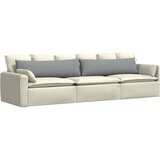  Jastučići za sofu 2 pcs Svijetlo siva 145 x 40 cm tkanina | shoptok.hr