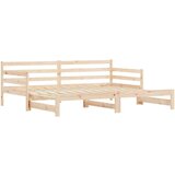 vidaXL Izvlečna dnevna postelja 80x200 cm trdna borovina | Shoptok.si