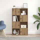 Maison Chic Knjižna omara - Knjižni regal artisan hrast 60x24x101,5 cm inženirski les, (21725541) | Shoptok.si