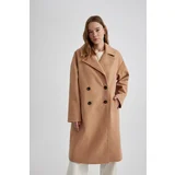 Defacto Regular Fit Taffeta Stamp Coat