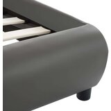  Okvir za krevet od umjetne kože s LED svjetlom sivi 120x200 cm | shoptok.hr