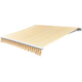 Platno za tendu boja suncokreta i bijela 3 x 2,5 m (bez okvira) | shoptok.hr