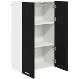 Viseći ormarić Crni hrast 60 x 31 x 100 cm Konstruirano drvo | shoptok.hr
