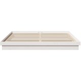  Krevetna konstrukcija Bijelo 200 x 200 cm Čvrsto borovo drvo | shoptok.hr
