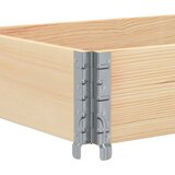  Okviri za palete 3 kom 150x50 cm od masivne borovine | shoptok.hr